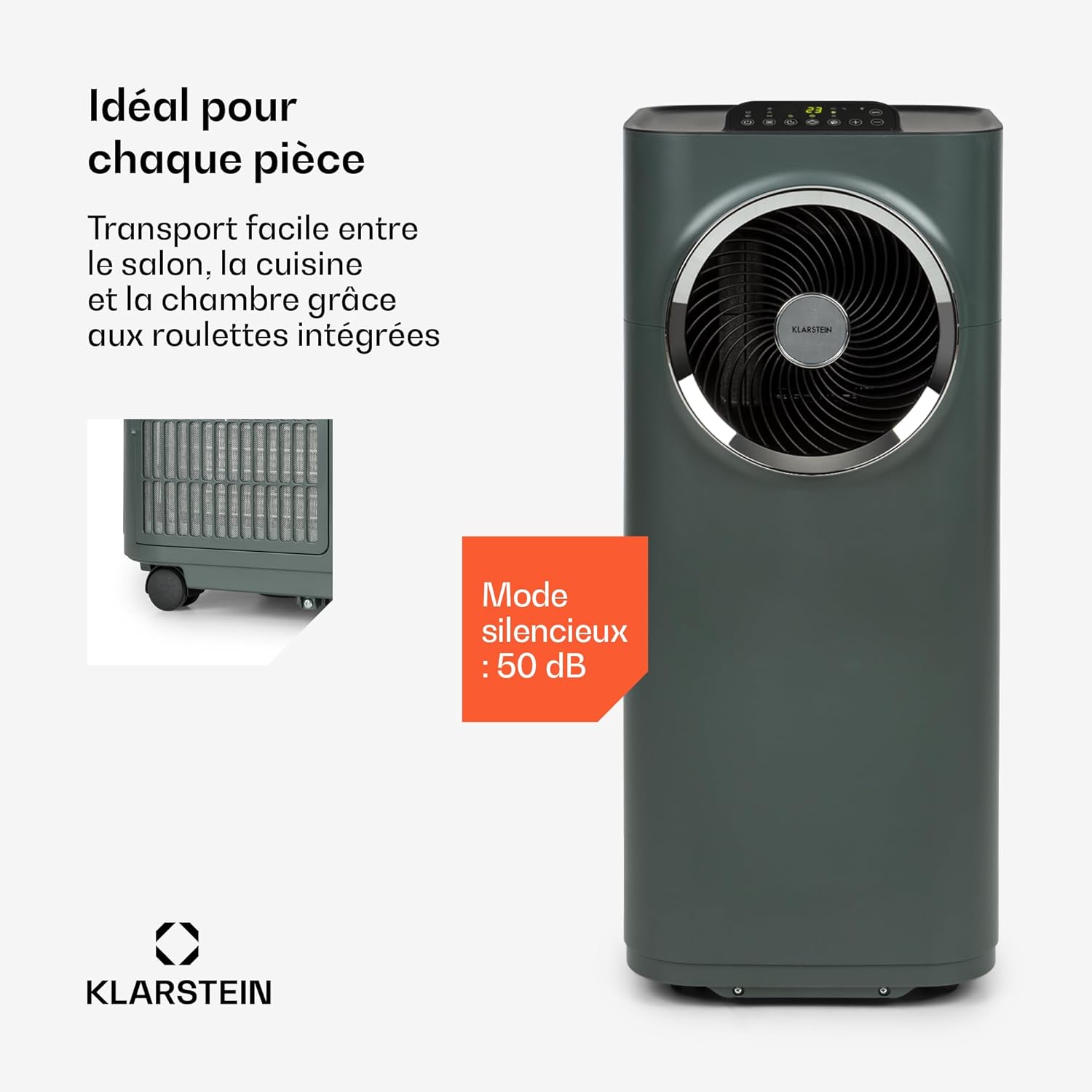 Climatisation Klarstein 12,000 BTU, 35-59 m²