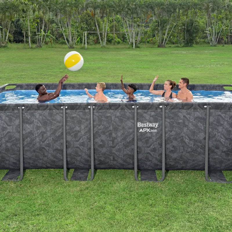 Piscine 5m50 x 2.7m x 1.2m + Tous les accessoires