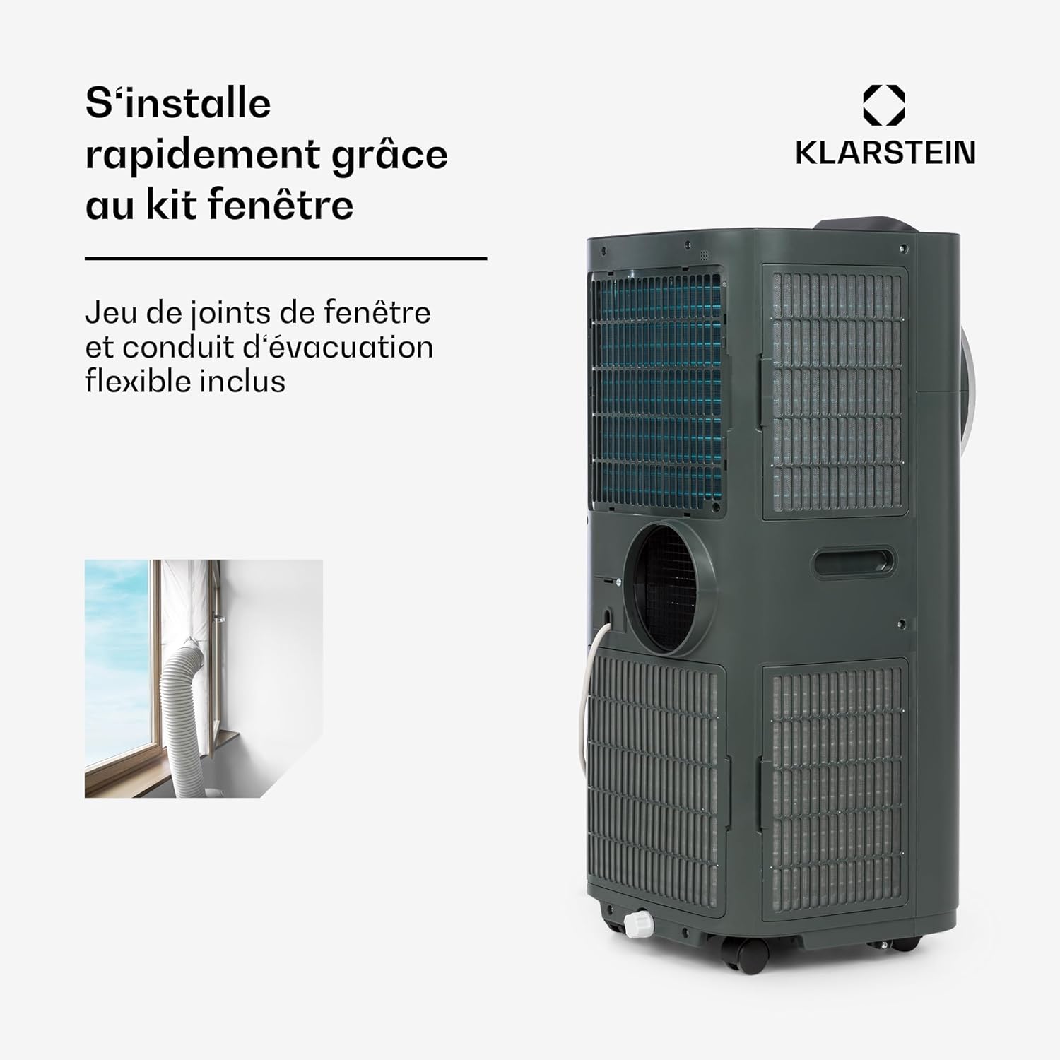 Climatisation Klarstein 12,000 BTU, 35-59 m²